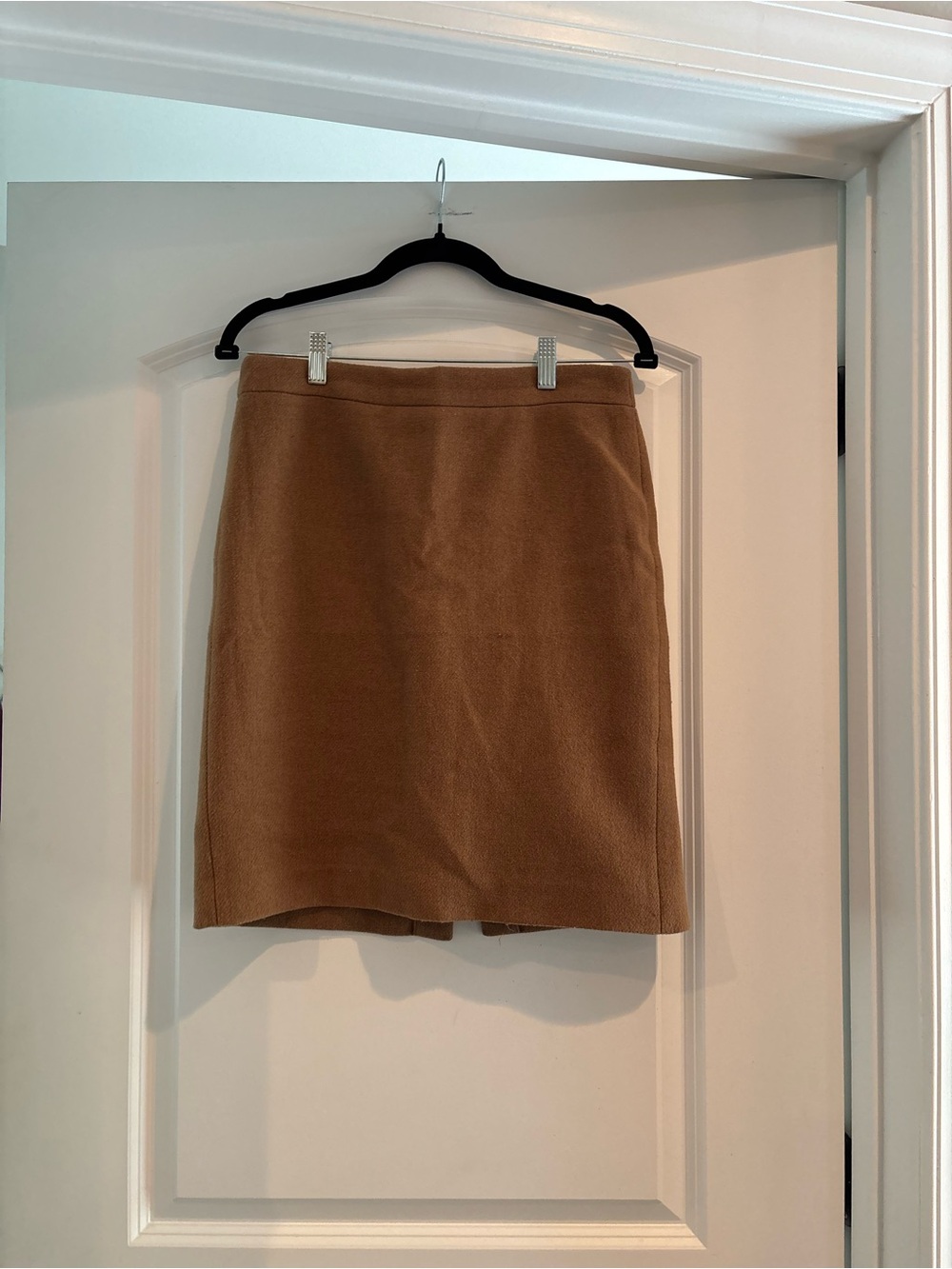 J. Crew Factory Camel Brown Pencil Skirt